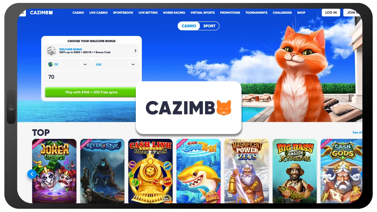 Cazimbo Online-Casino