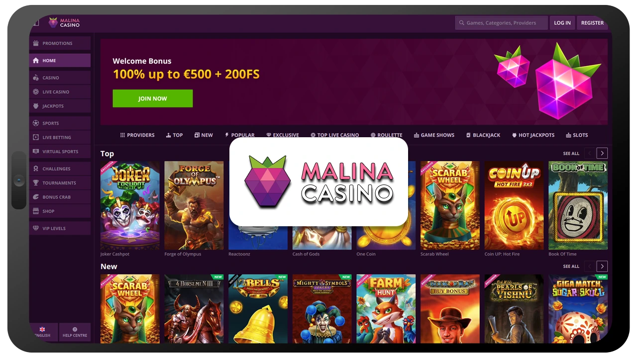 MalinaCasino Online-Casino